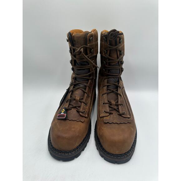 Georgia Boot Logger NEW Men's Color Brown US Size 14 - Picture 4 of 9